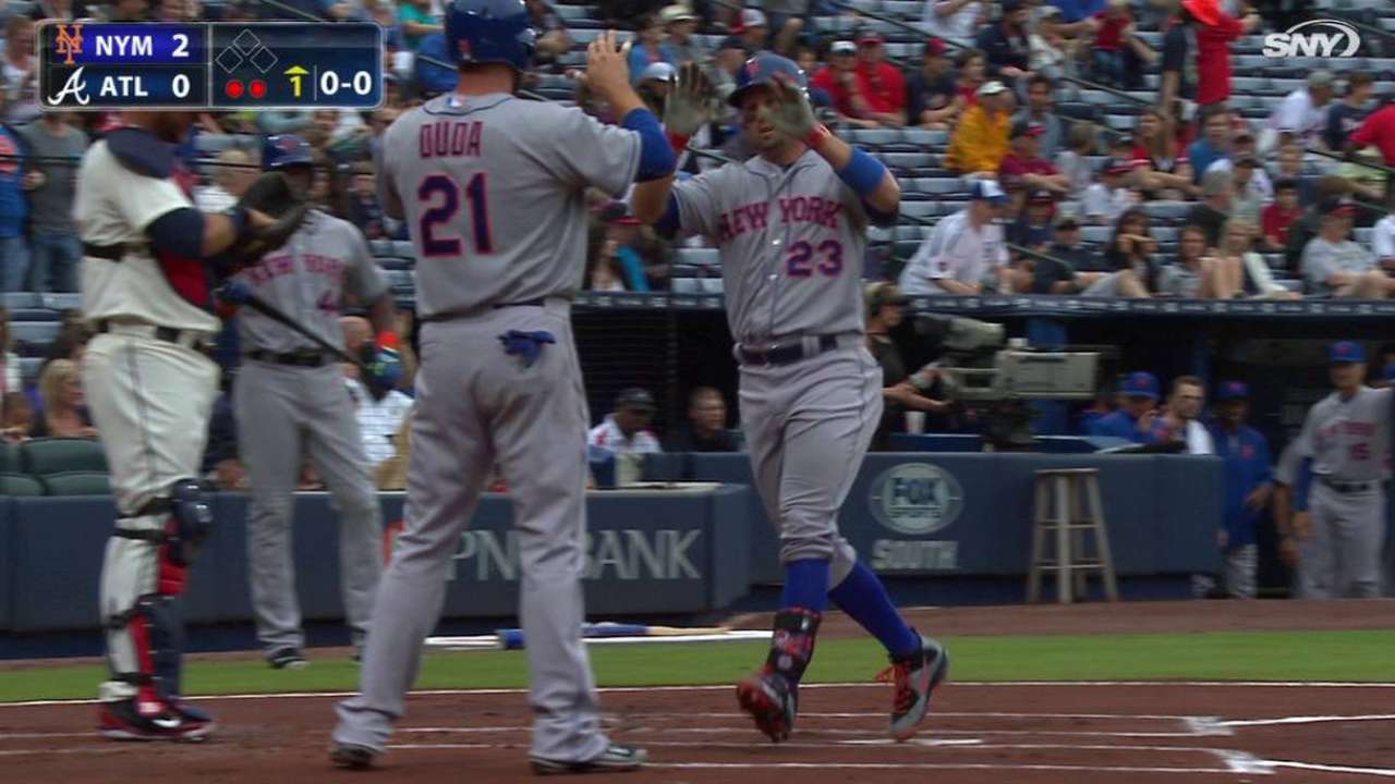 Murphy's pinch-hit sac fly helps Mets stop Braves