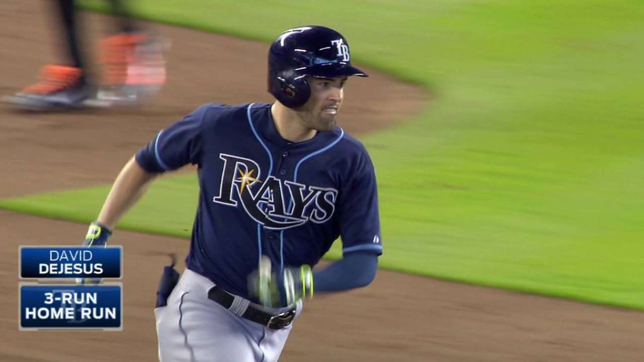 DeJesus does it with his bat and glove