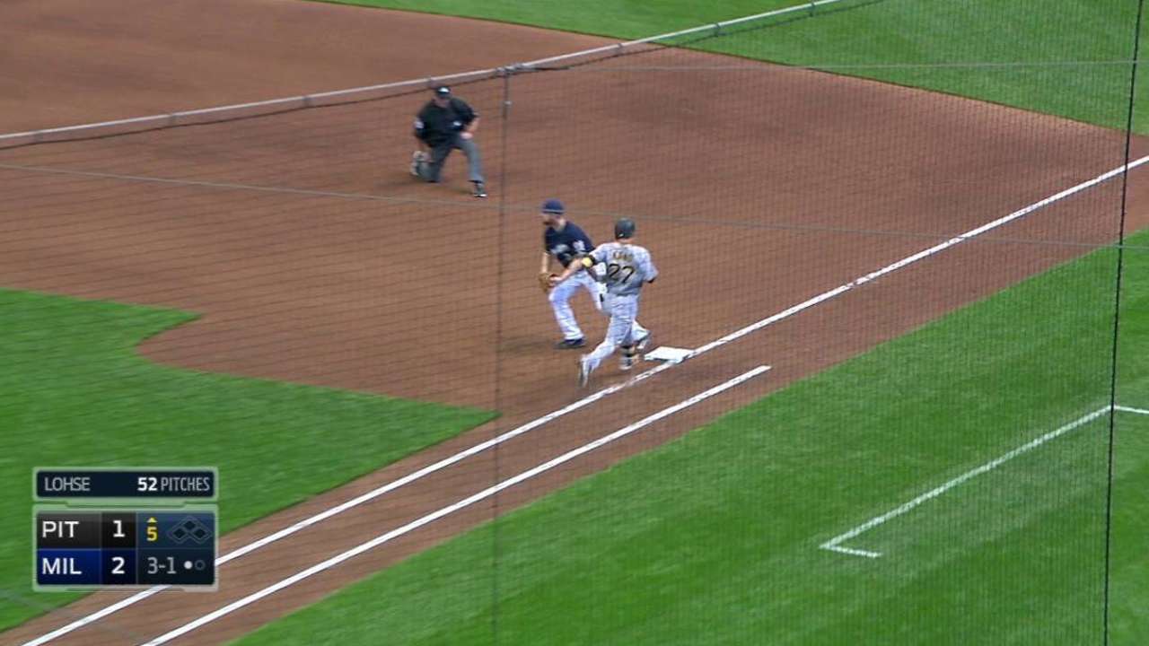 Ramirez's play to his left