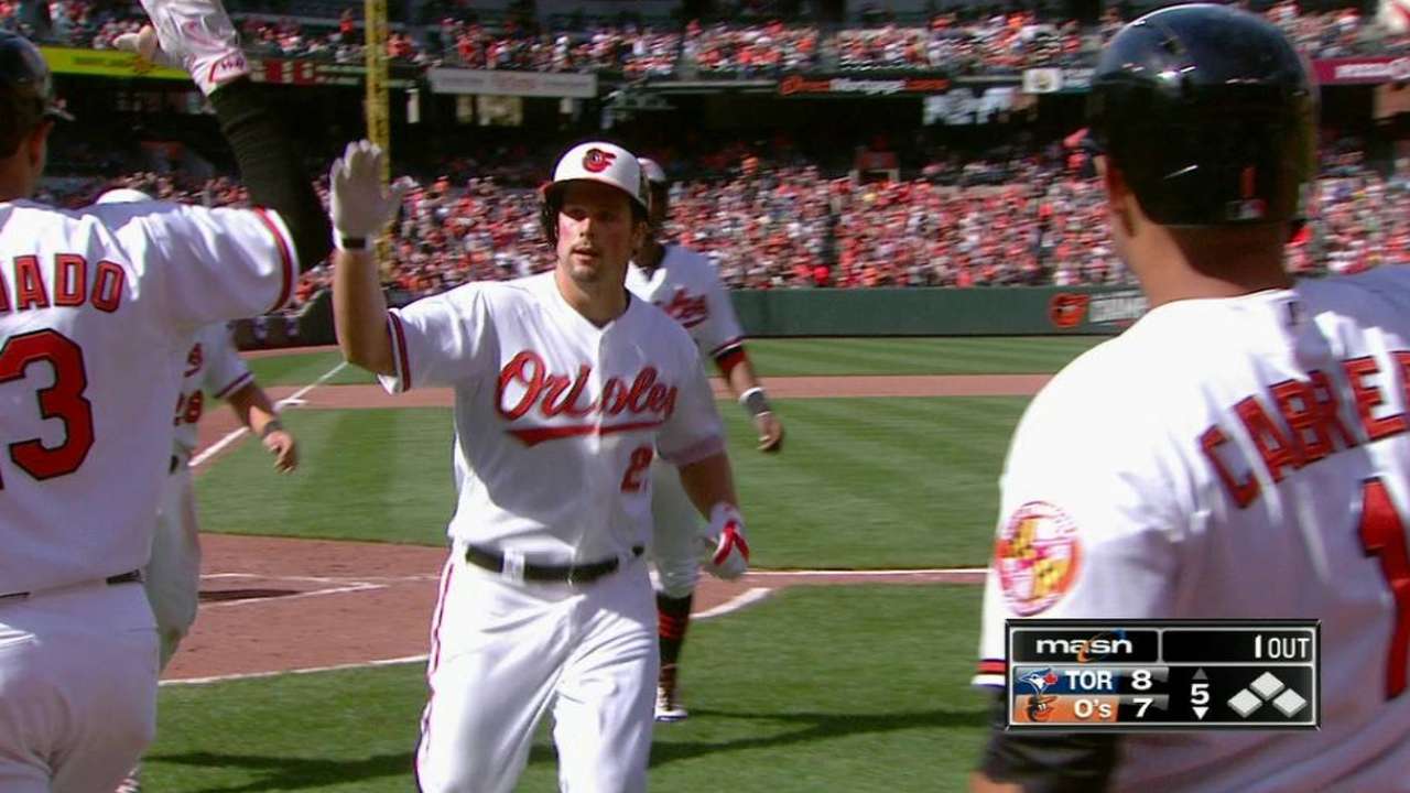 Snider tested on defense, at plate in eventful day