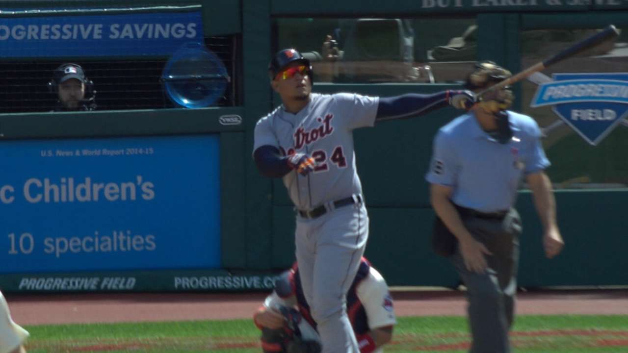 Con dos jonrones de Miguel, Tigres superan a Indios
