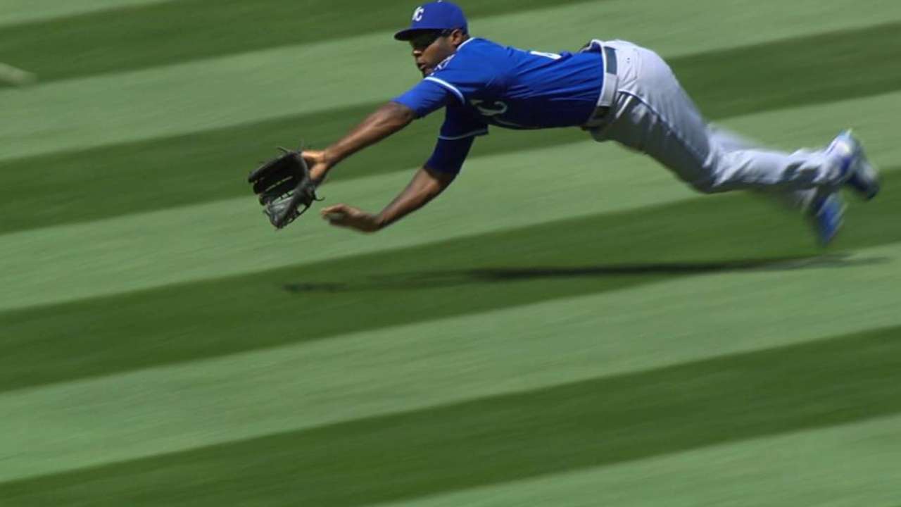 Cain's diving catch