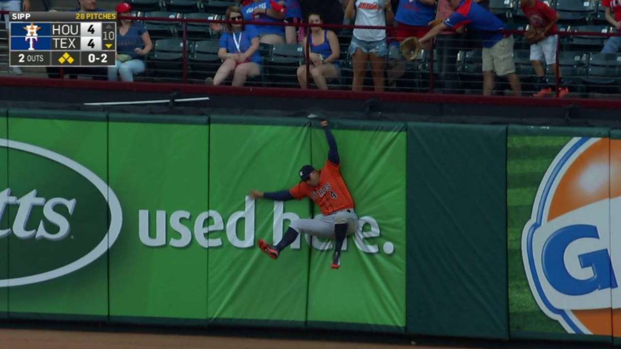 Springer saves day, robs walk-off slam