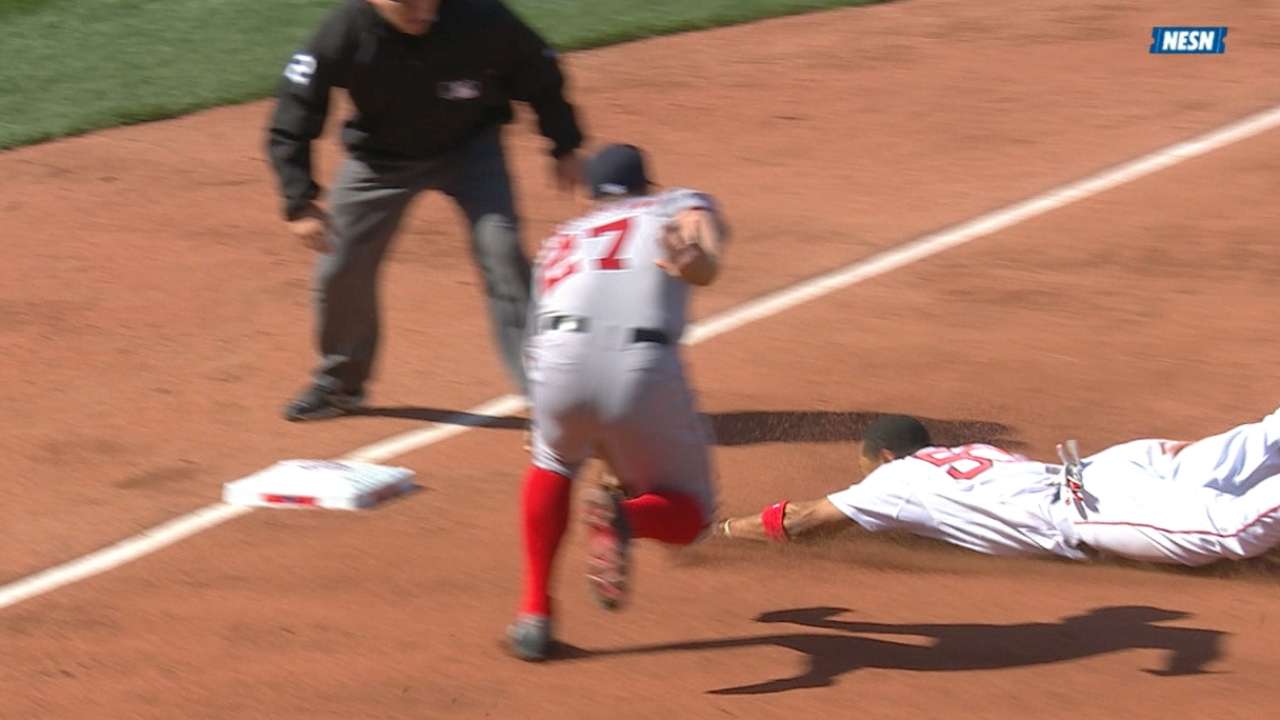 Betts' double steal