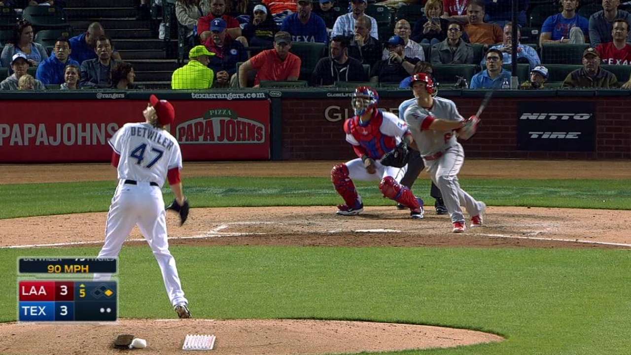 Rangers charge from gate, but Angels have last laugh