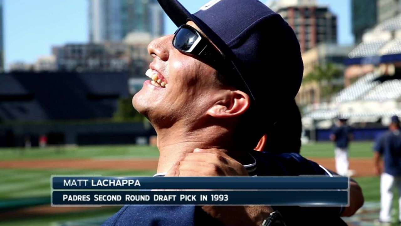 'Padre for life' LaChappa hosted by club at Petco Park