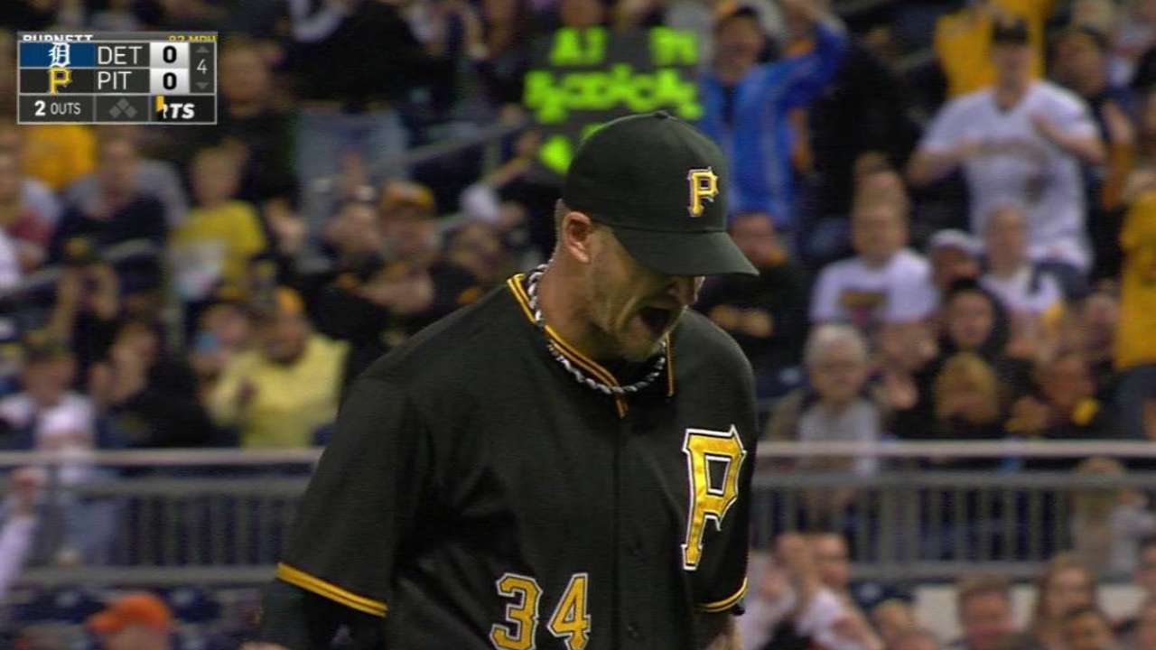 Burnett escapes the jam