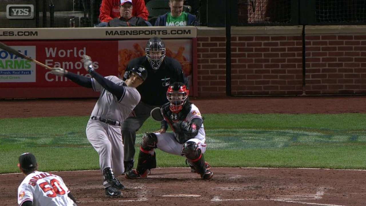 Teixeira's RBI double