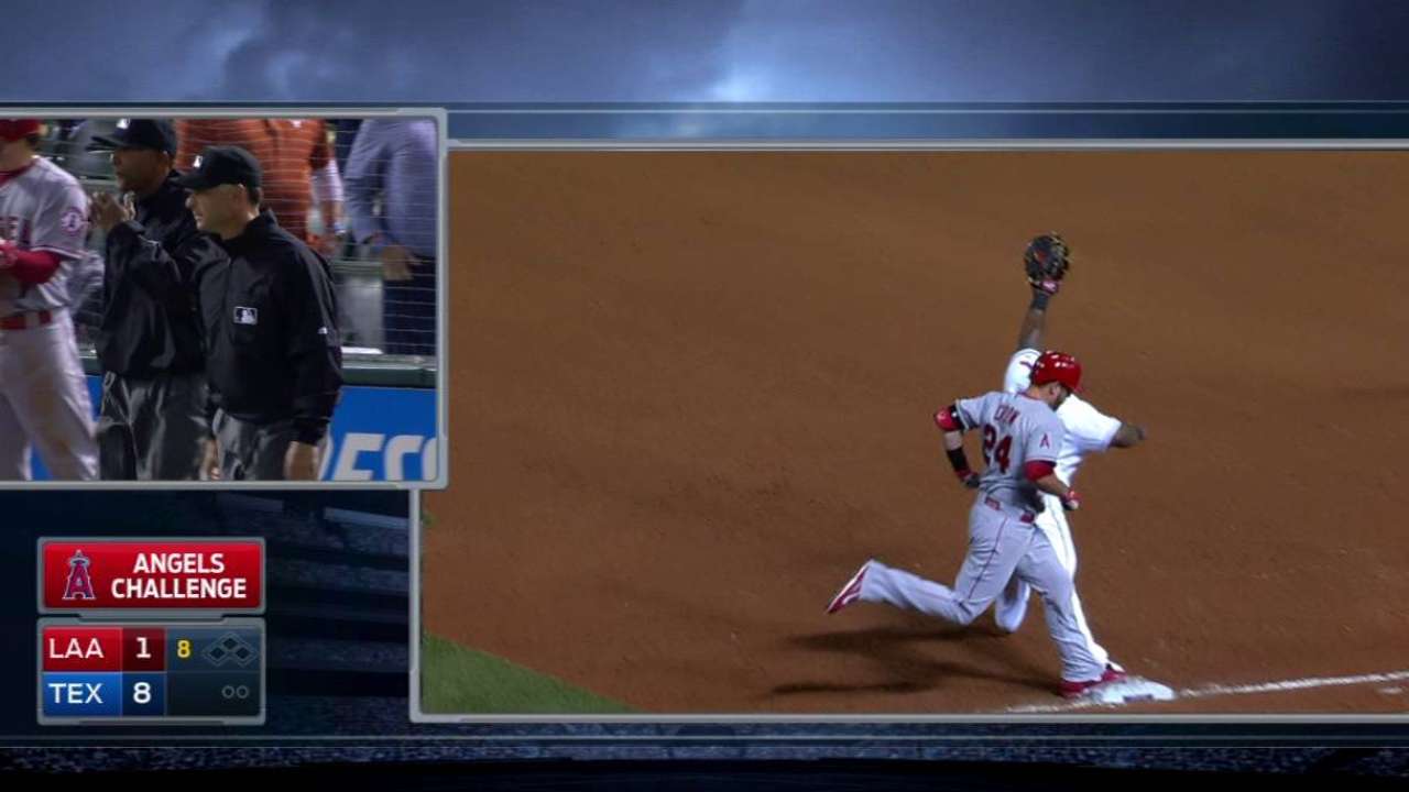 Angels challenge out call