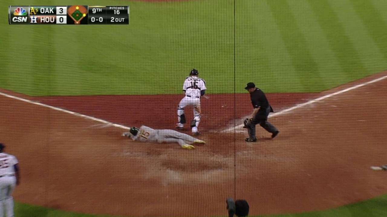 Reddick's RBI single