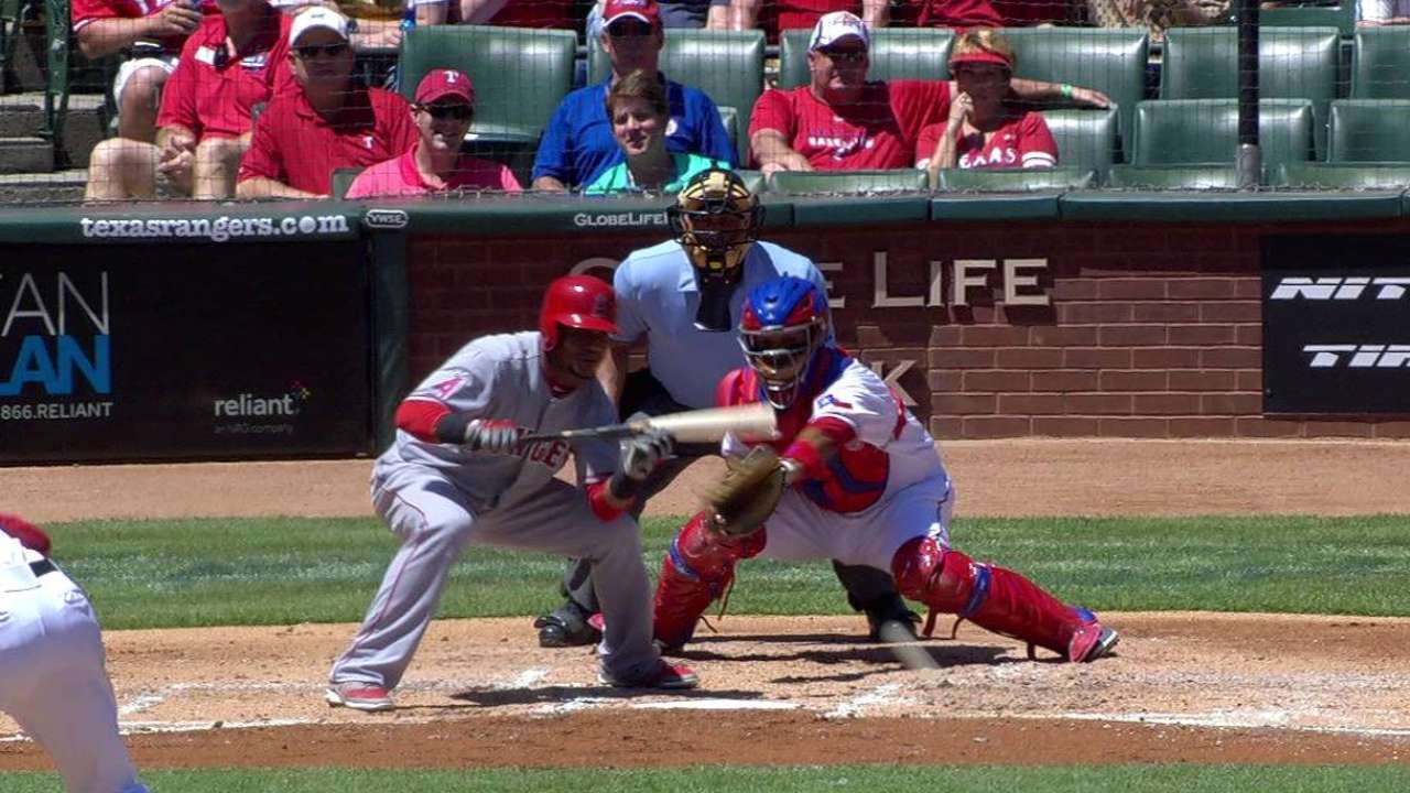 Aybar's sacrifice bunt