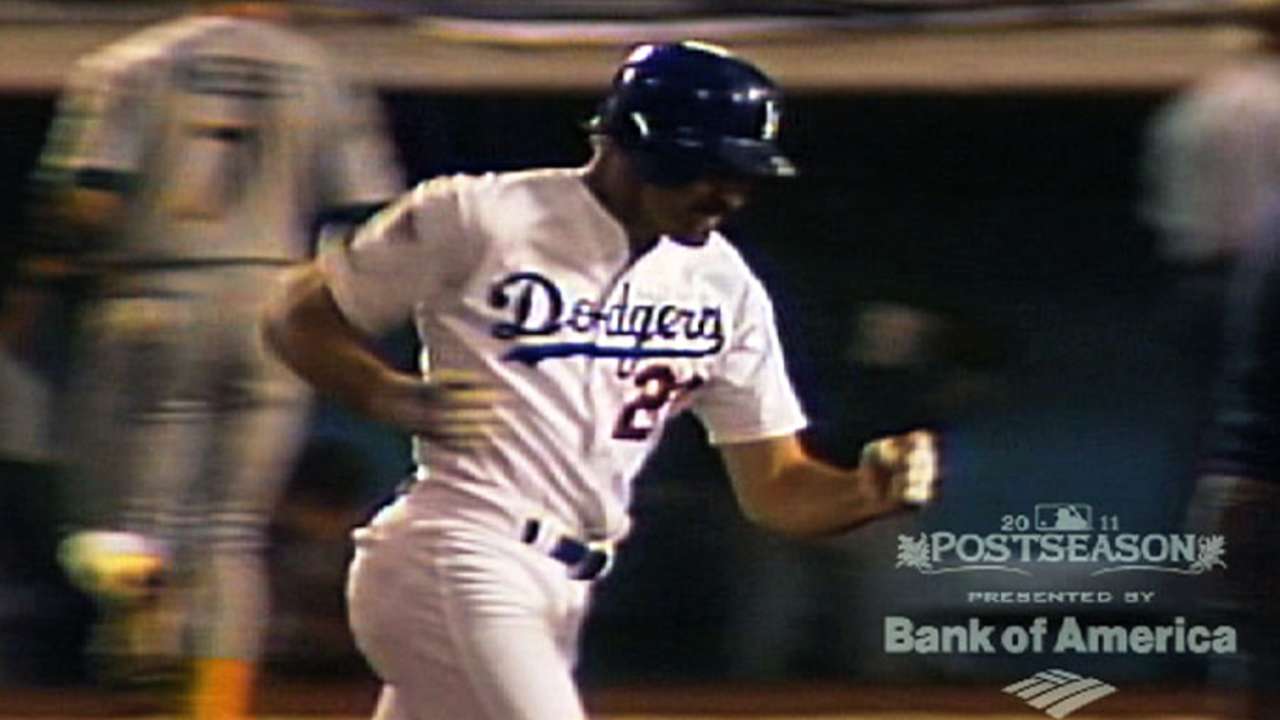 Gibson's pinch-hit home run
