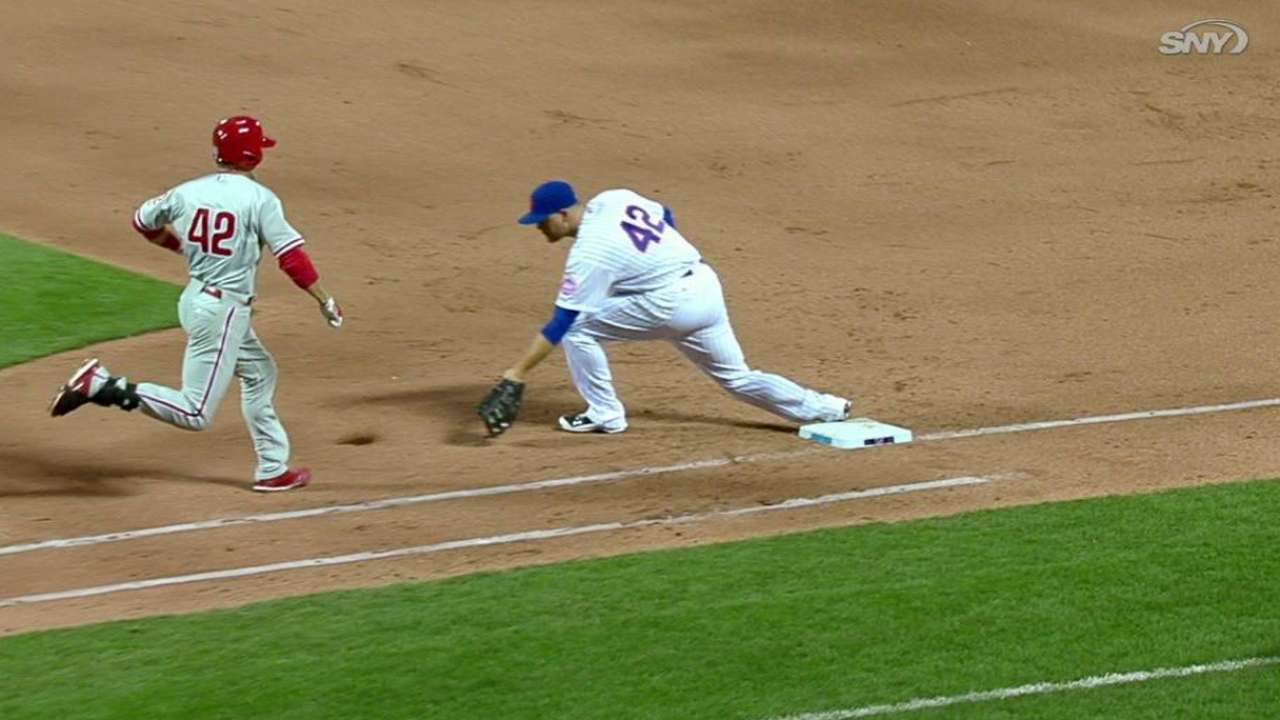 Campbell's barehanded play