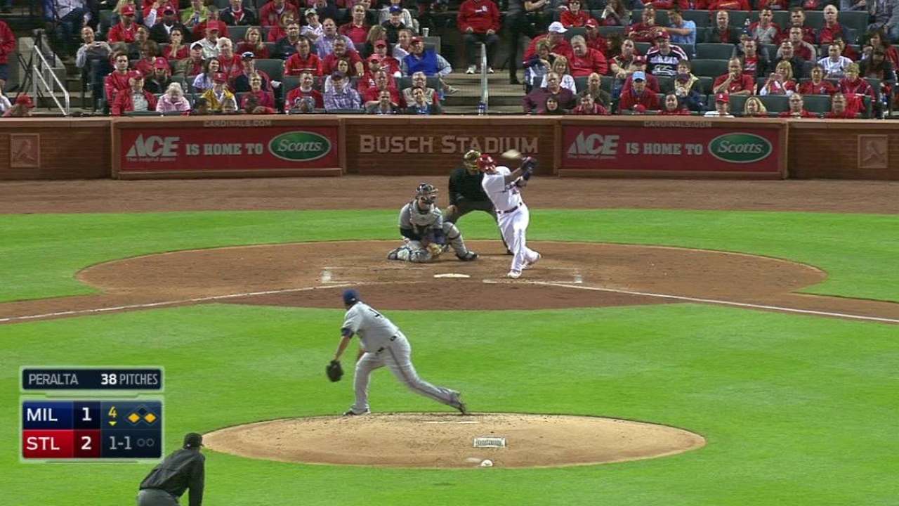 Molina's RBI single
