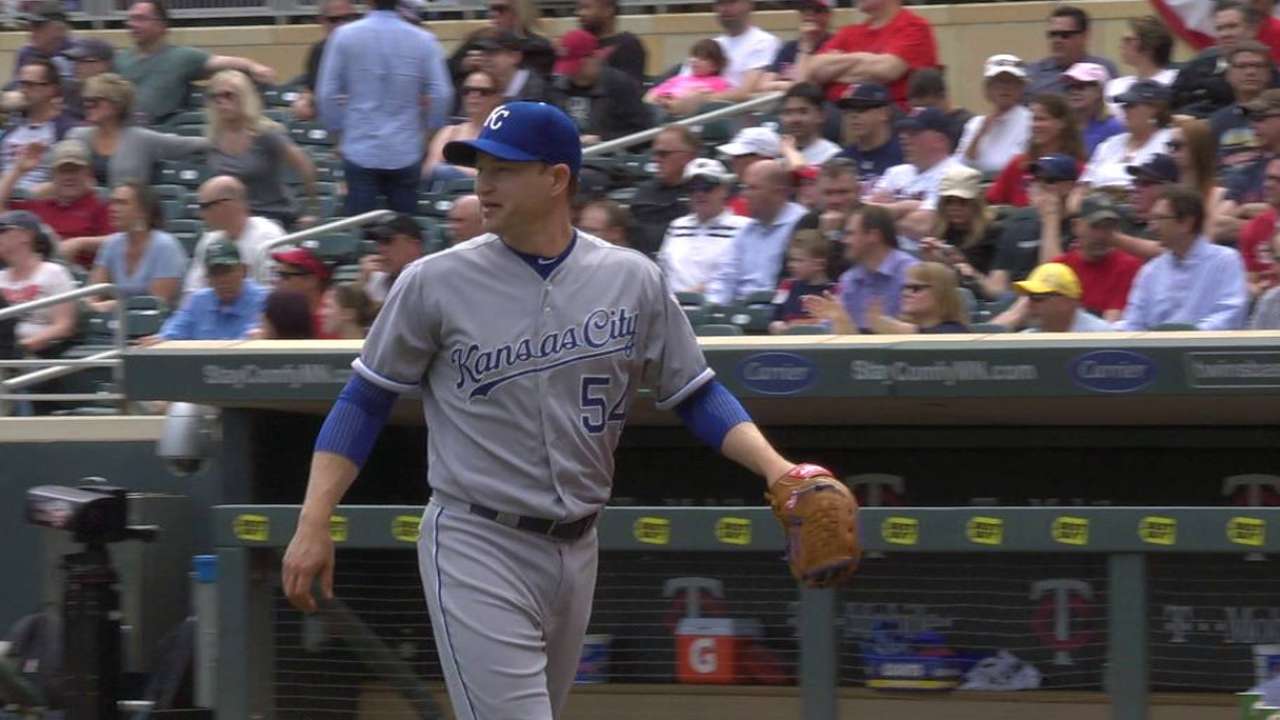Royals turn double play