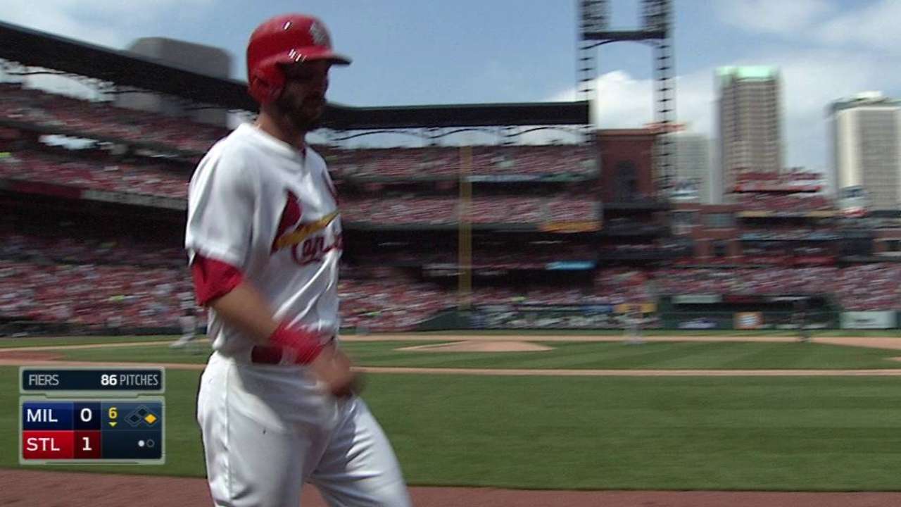 Holliday's RBI single