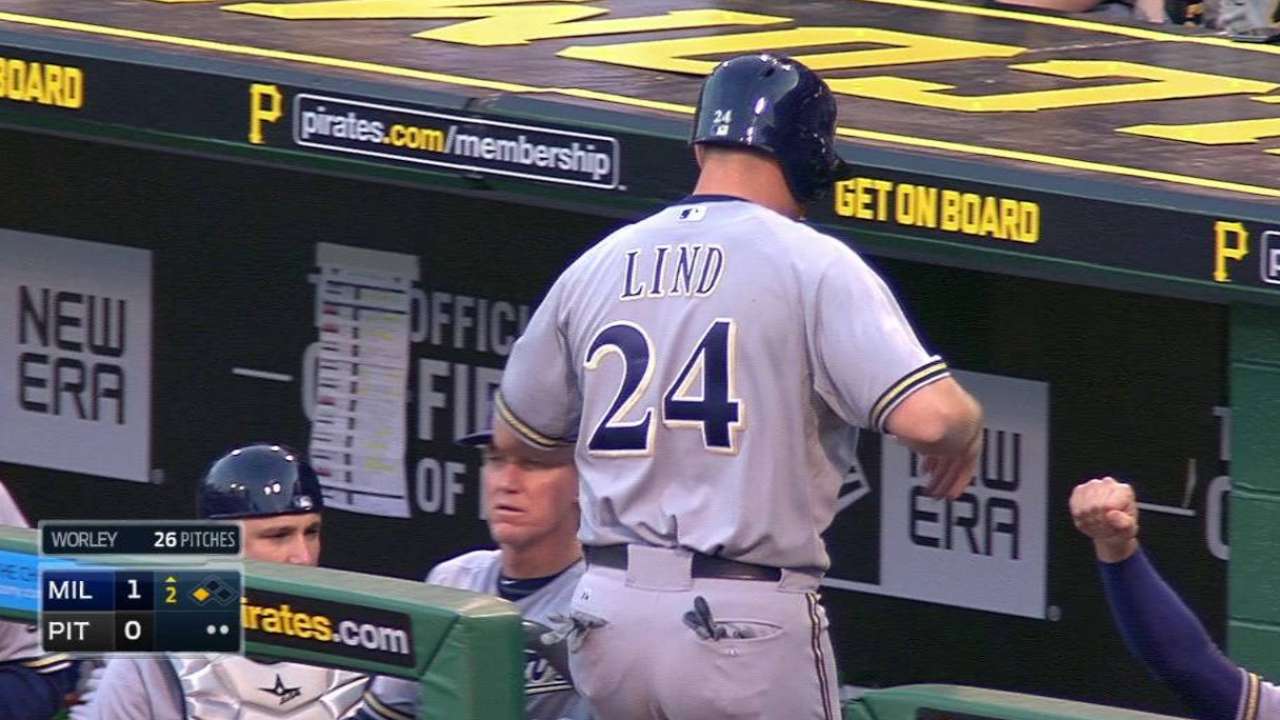Parra's RBI groundout