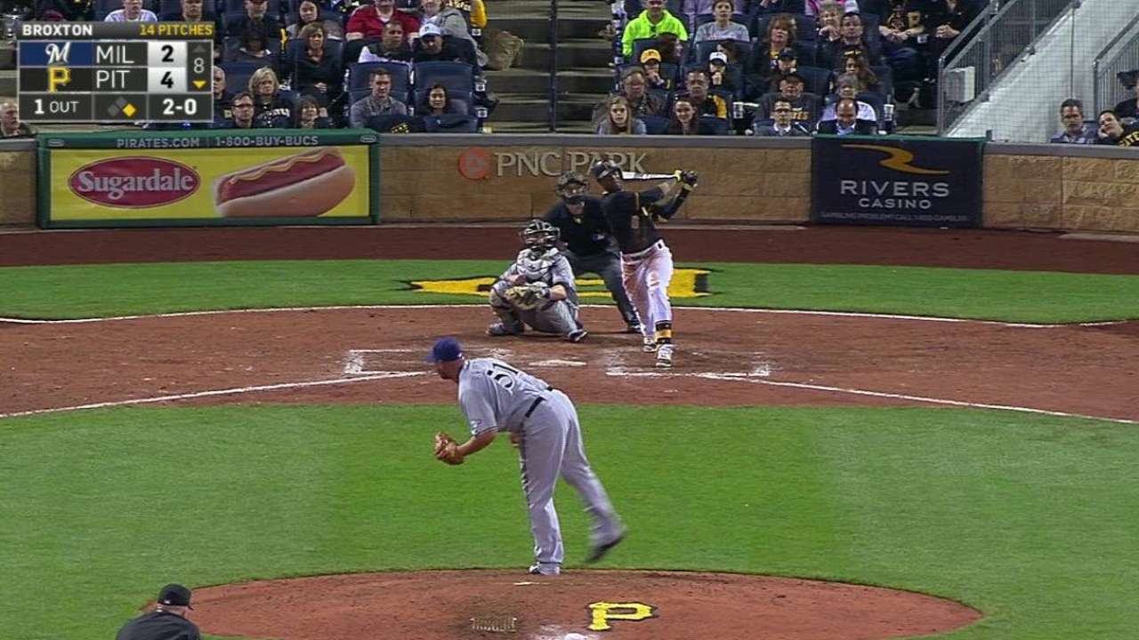 Polanco, Marte impulsan a Piratas sobre Cerveceros