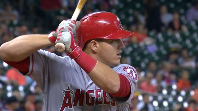 mike trout stats