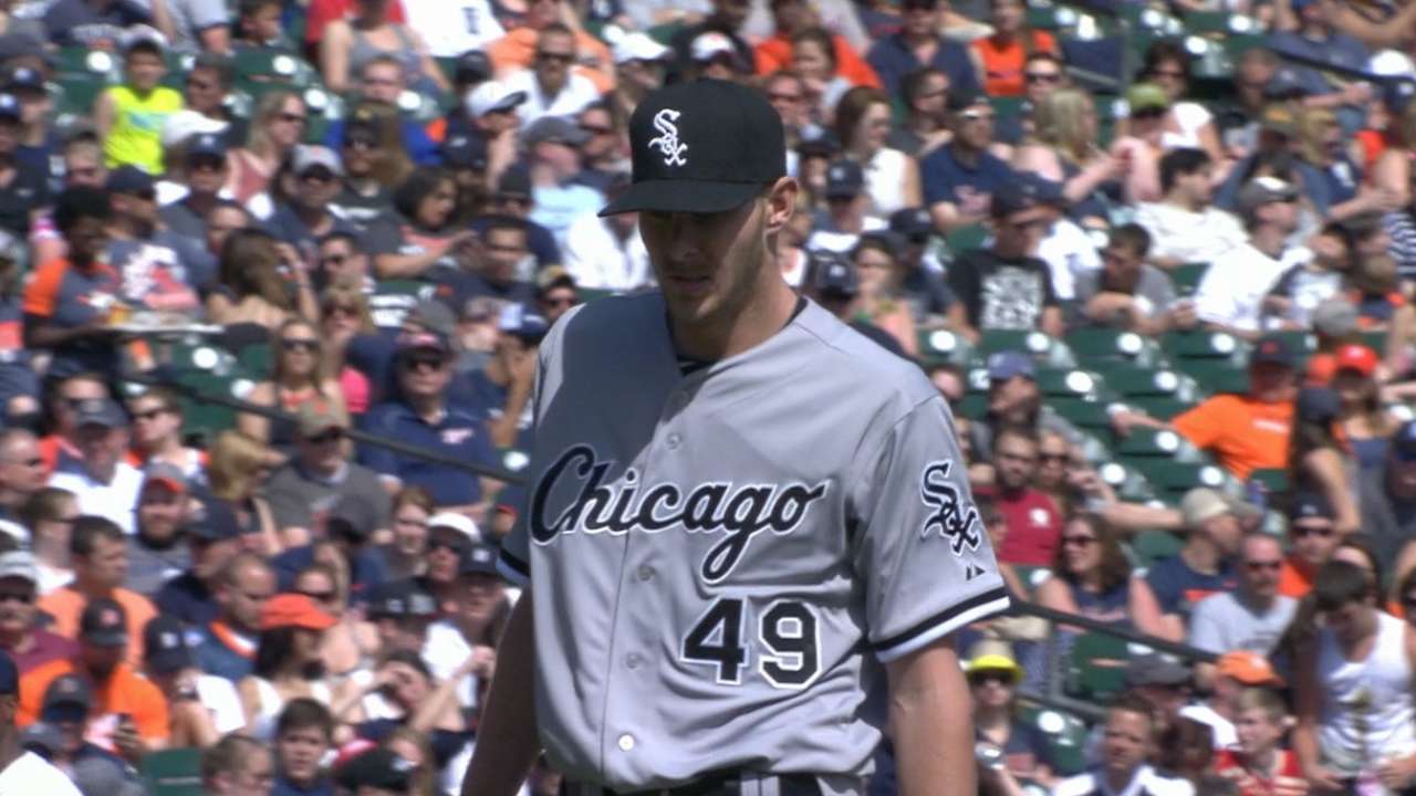 Sale goes six innings in win