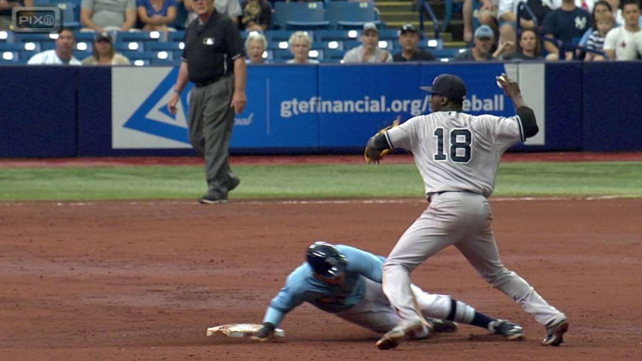 Drew's diving stop