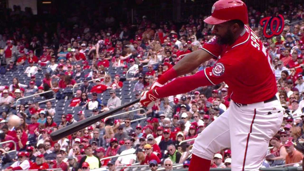 Span motors home from first in DL return; Taylor optioned