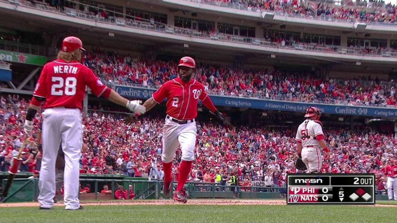 Desmond's RBI double