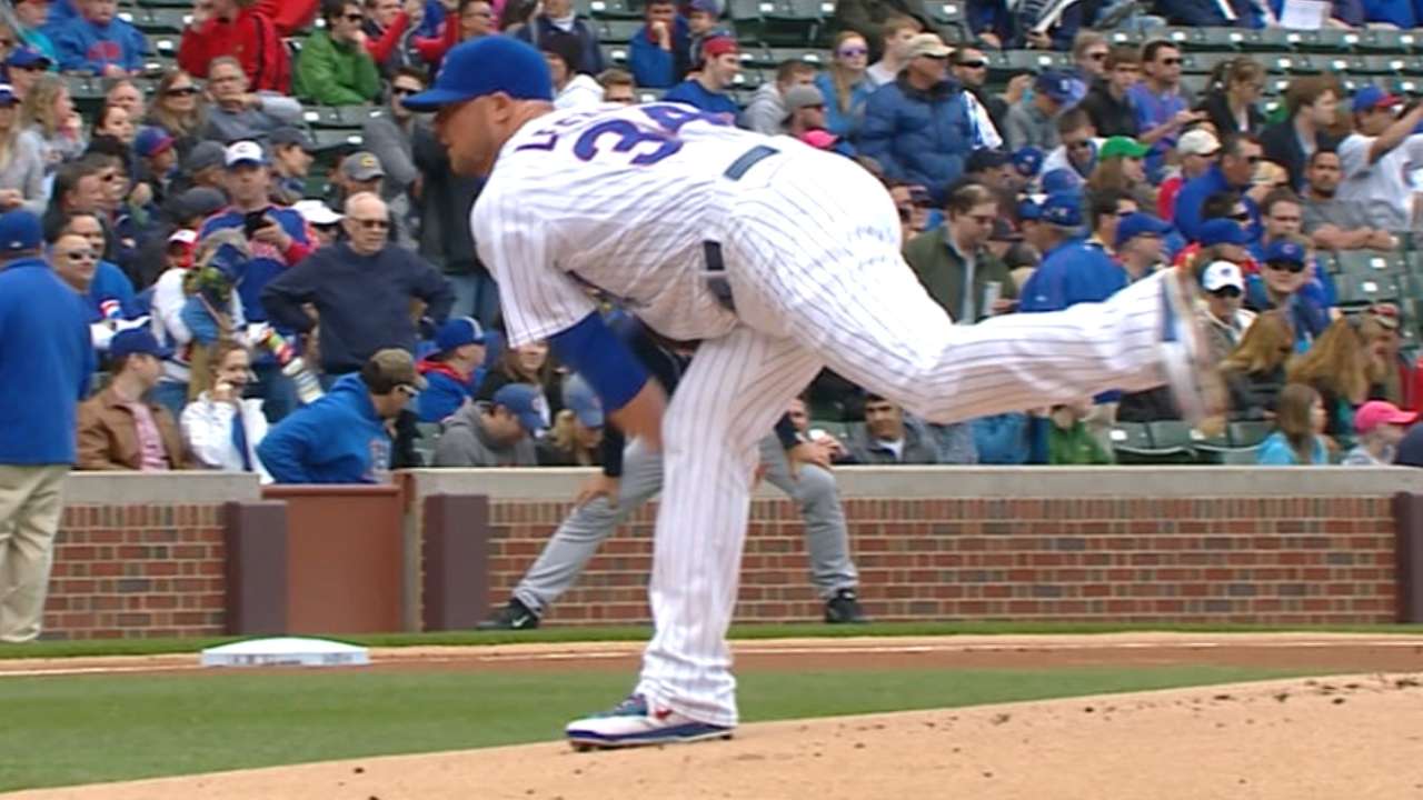 Lester goes five-plus vs. Padres