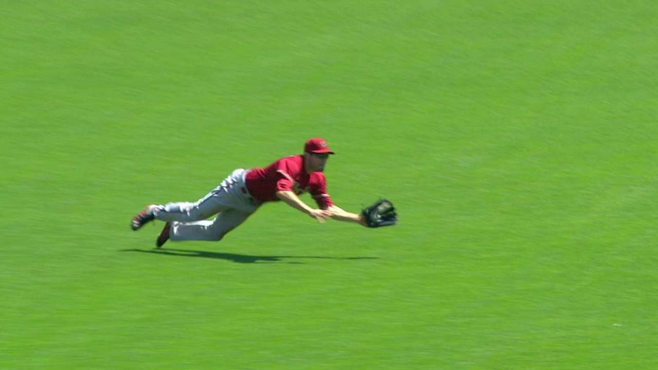 Pollock's diving catch