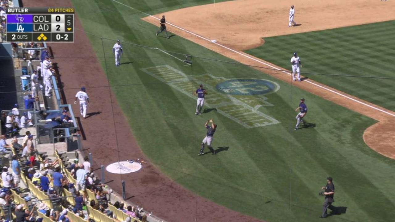 Butler escapes a jam