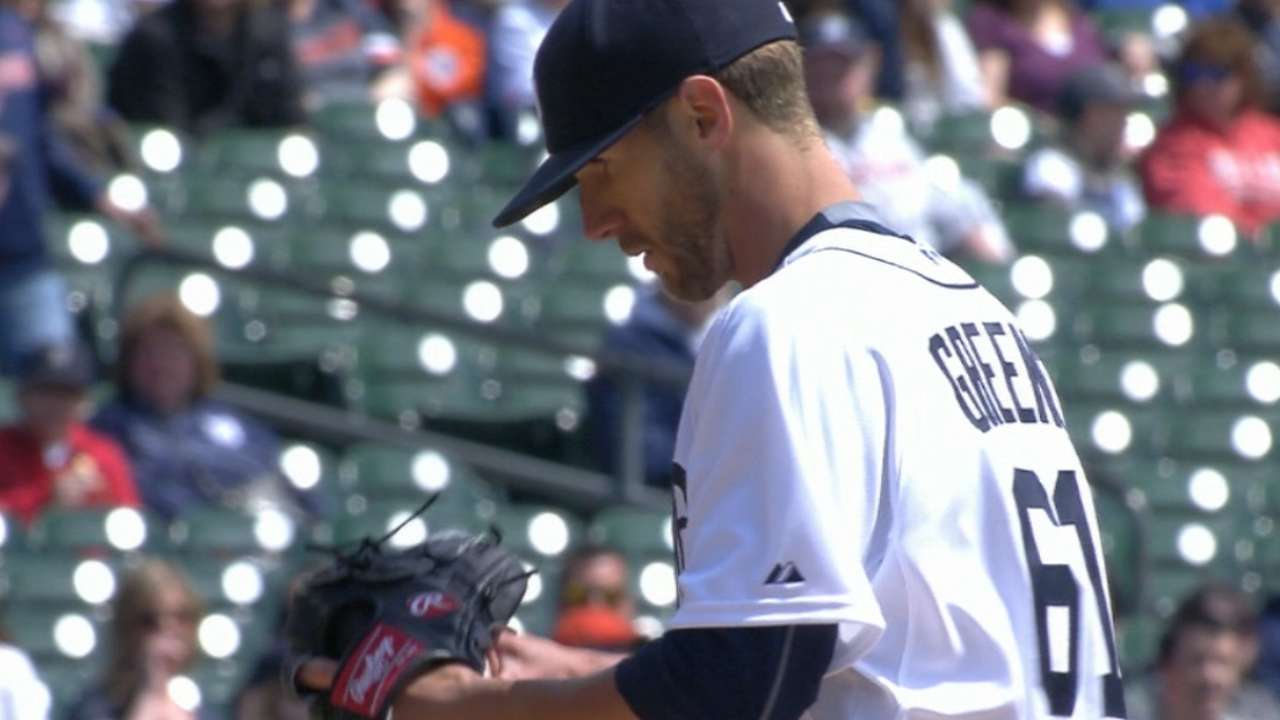 Greene's seven strong innings