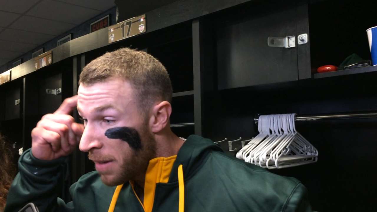 A's, Royals on hit-by-pitches