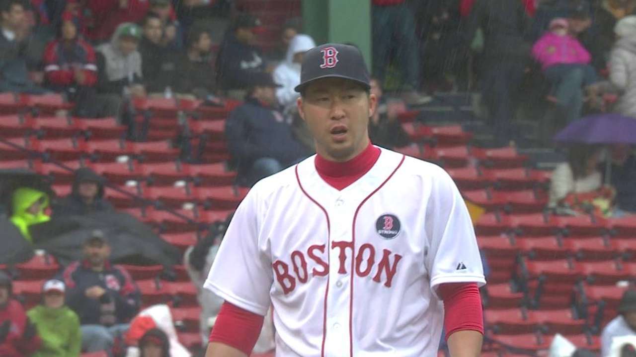 Boston bullpen logging heavy early workload