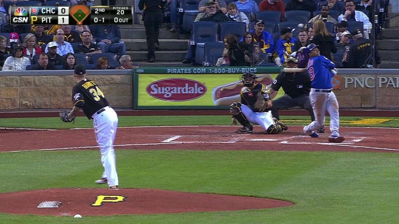 Fan OK after being struck by foul into net