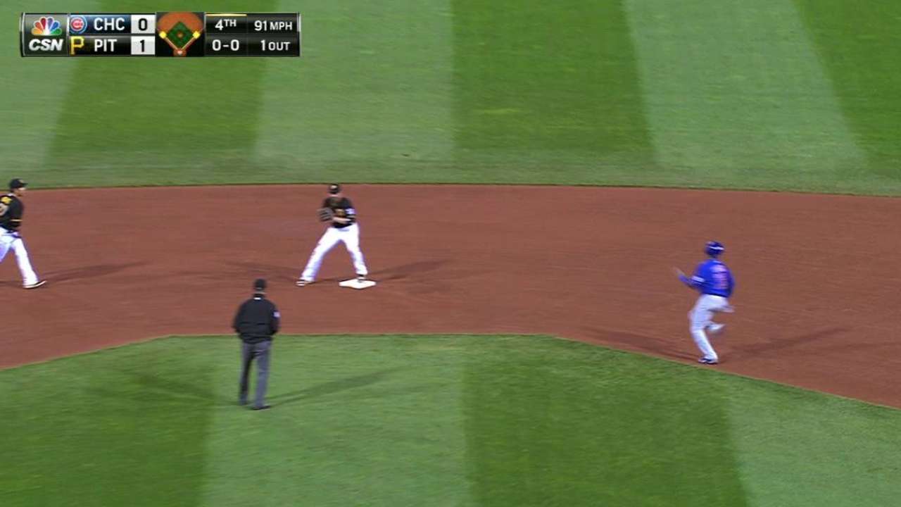 Kang starts double play