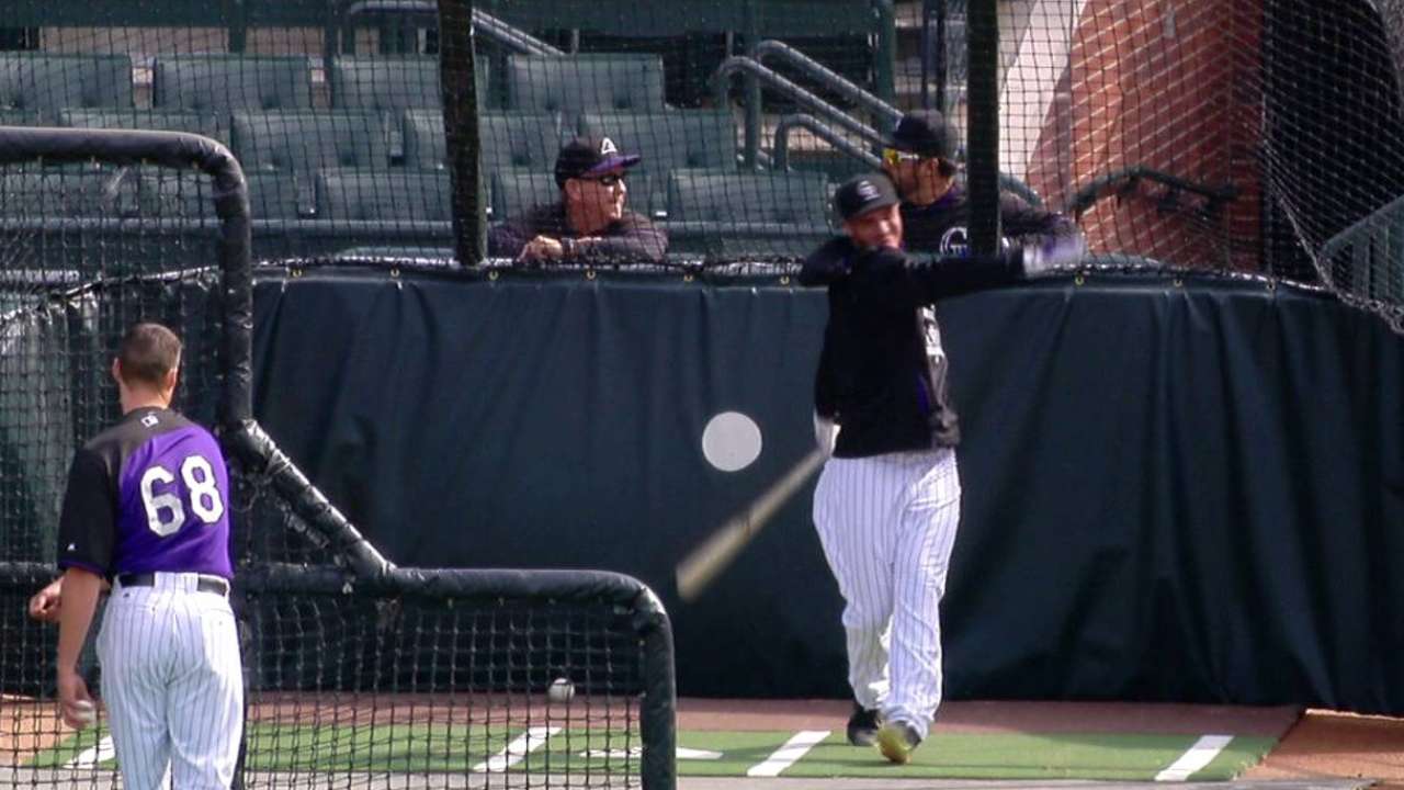 Arenado scratched before game