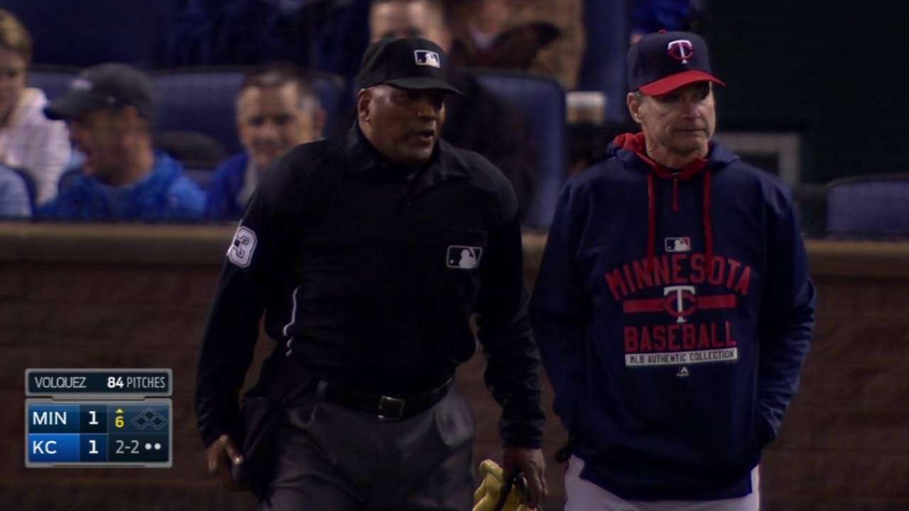 Dozier's foul reviewed