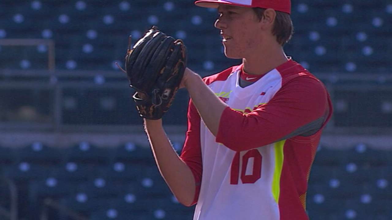 2015 Draft: Kolby Allard, P