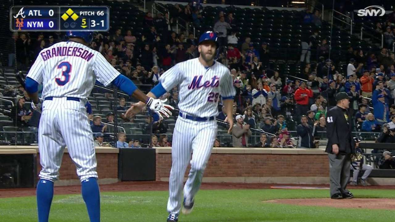 Niese reaches, Campbell scores