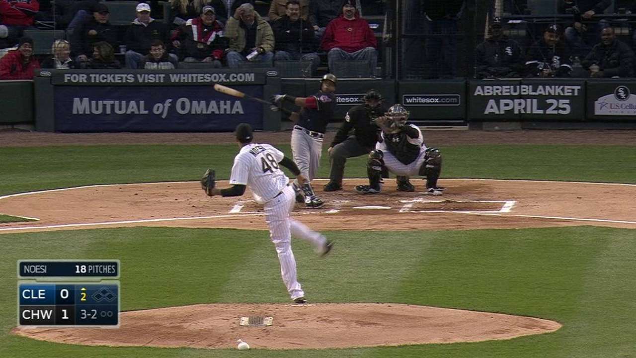 Carrasco poncha a 8 y guía a Indios sobre White Sox