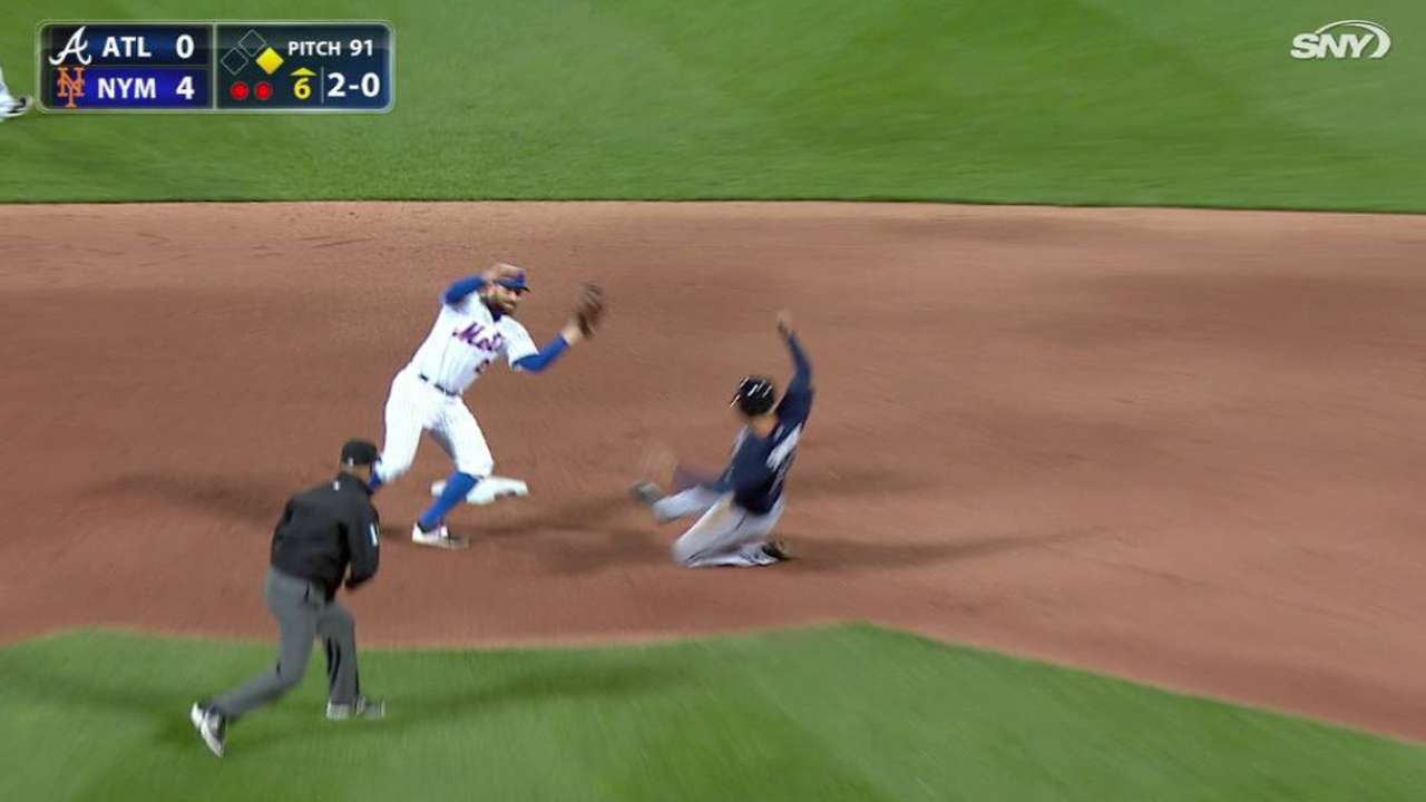 Plawecki throws out Simmons