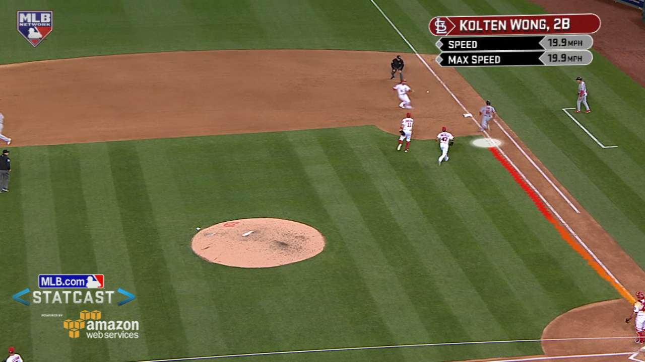 Wong's bunt single