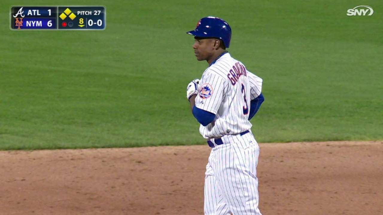 Granderson's RBI double