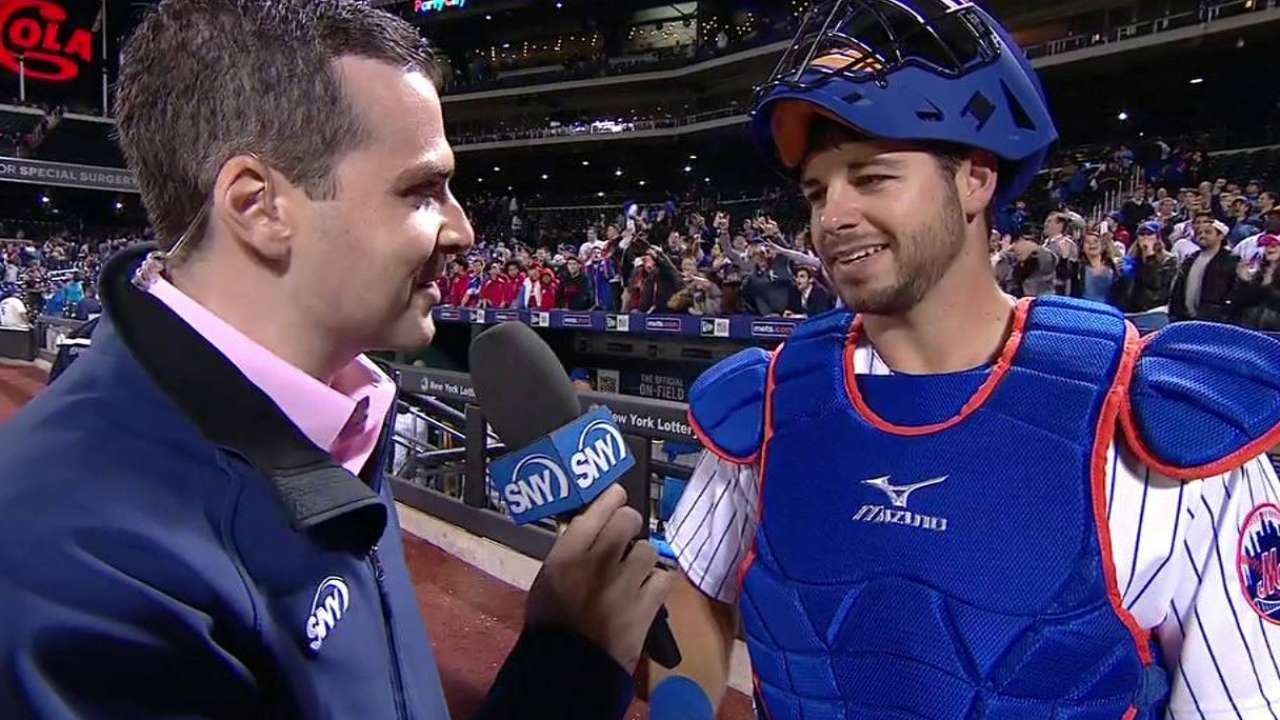 Plawecki on MLB debut, Mets' win