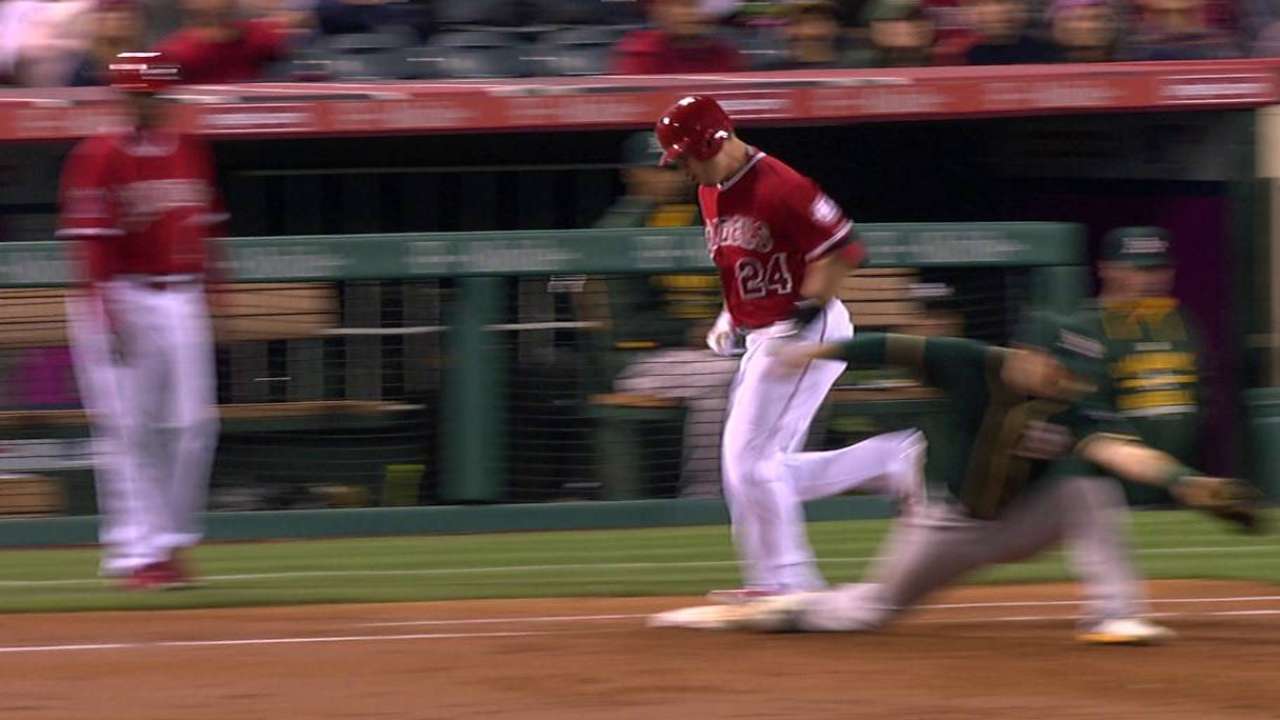 Out call overturned at first