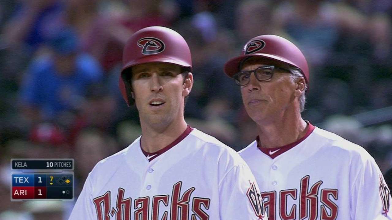 Dorn walks in big league debut