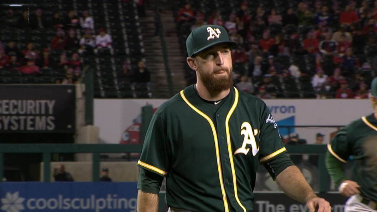 Davis makes pitching debut