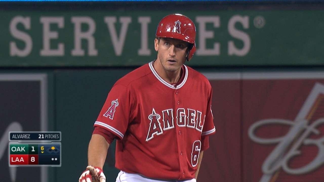 Giavotella, Calhoun lead Angels' rout of A's