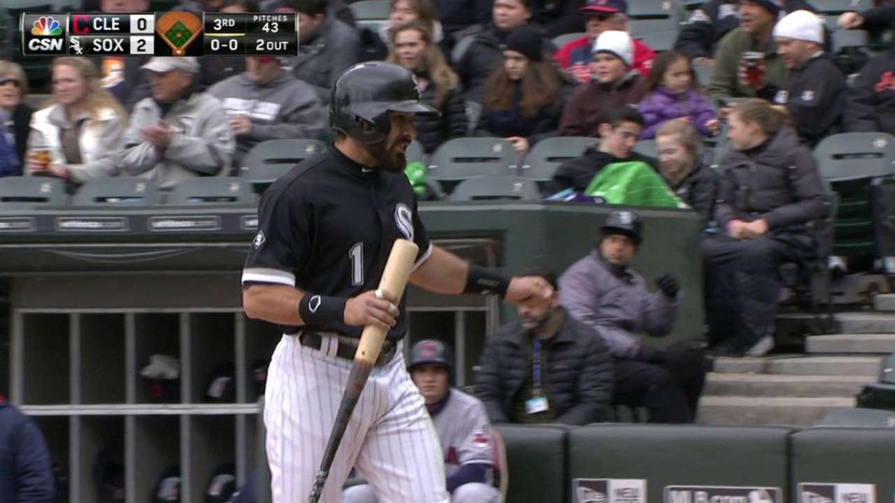 Eaton scores on double play