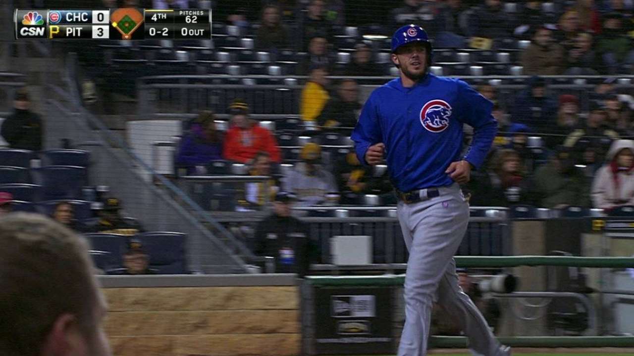 Bryant scores on groundout